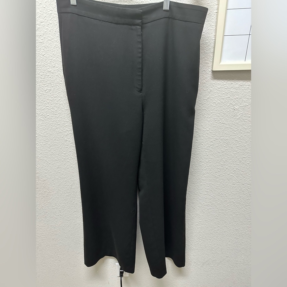 Ann Taylor Black Wide Leg Pants